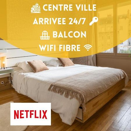 Tours Centre - Proche Gare - Parking Velo - Balcon - Arrivee Autonome Apartment Exterior foto
